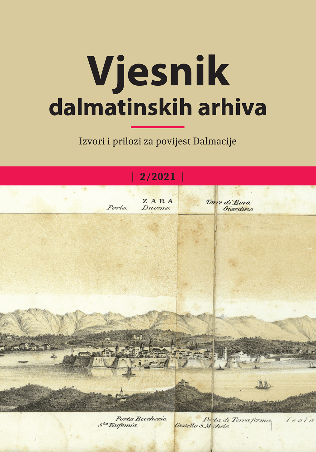 					Pogledaj Svezak 2 (2021): Vjesnik dalmatinskih arhiva - Izvori i prilozi za povijest Dalmacije
				
