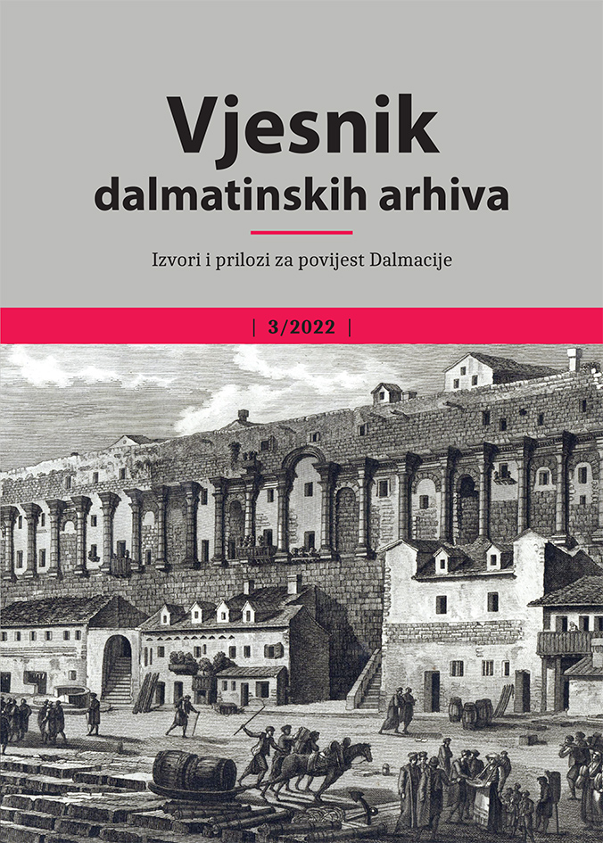 					Pogledaj Svezak 3 (2022): Vjesnik dalmatinskih arhiva - Izvori i prilozi za povijest Dalmacije
				
